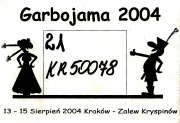 2004 - Numer wjazdowy