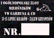 2001 - Numer wjazdowy