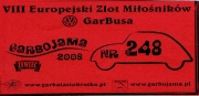 2008 - Numer wjazdowy